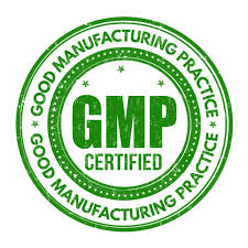 GMP — Good Manufacturing Practice Certified